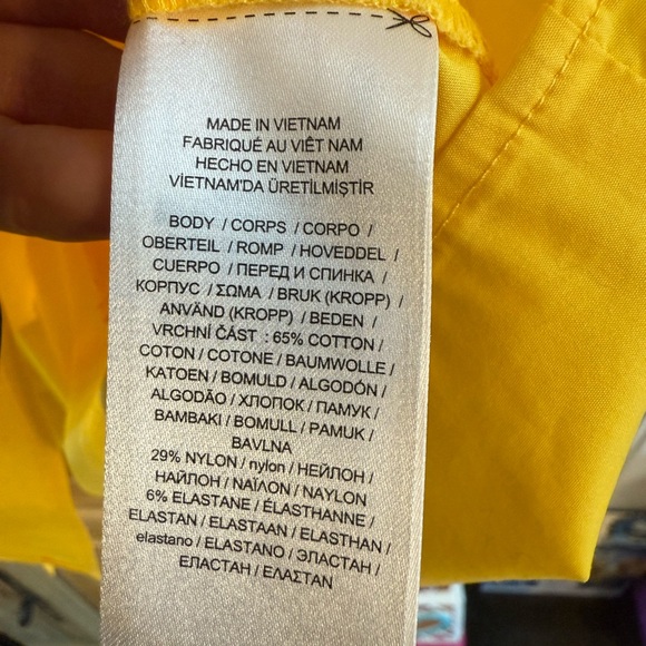 Ralph Lauren Sunny Yellow Blouse - Picture 6 of 6